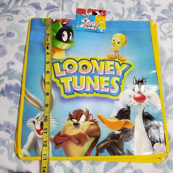 Legacy Looney Tunes Tweety Bugs Bunny Reusable Tote Shopping Bag Sylvester - Picture 4 of 5